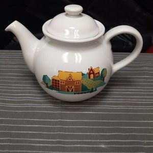 CORELLE COORDINATES STONEWARE TEA POT
